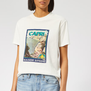 Maison Kitsuné Women's Locandina T-Shirt - Ecru