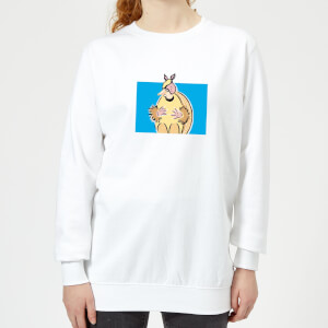Friends Happy Holidays Women's Christmas Sweatshirt - White