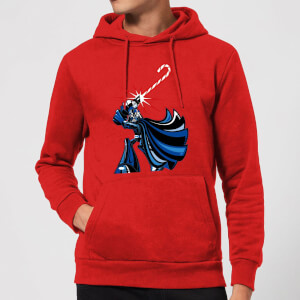 Star Wars Candy Cane Darth Vader Christmas Hoodie - Red