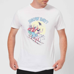 DC Snow Day! Men's Christmas T-Shirt - White