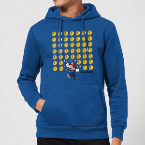 Nintendo Super Mario Coin Drop Hoodie - Royal Blue