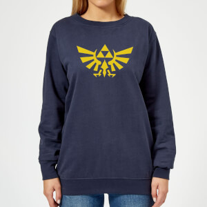 Nintendo Legend Of Zelda Hyrule Women's Sweatshirt - Navy