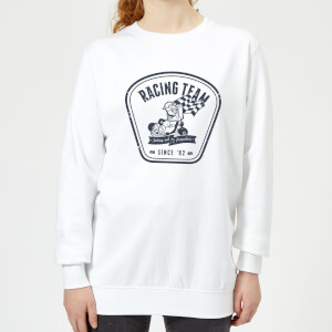 Nintendo Mario Kart Racing Team Women's Sweatshirt - White