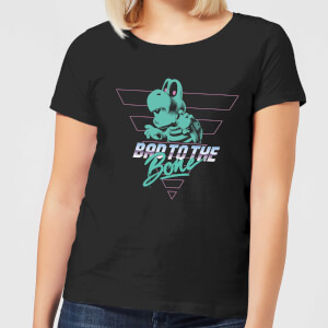 Nintendo Super Mario Bad To The Bone Women's T-Shirt - Black
