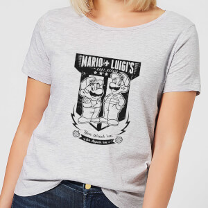 Nintendo Mario Kart Fix-It Team Women's T-Shirt - Grey