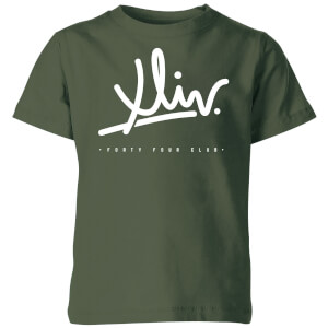 How Ridiculous XLIV Script Kids' T-Shirt - Forest Green