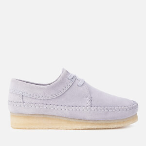 Clarks Originals Women's Weaver Suede Shoes - Cool Blue