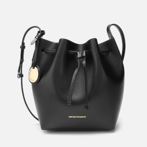 Emporio Armani Women's Bucket Bag - Nero/Rosso