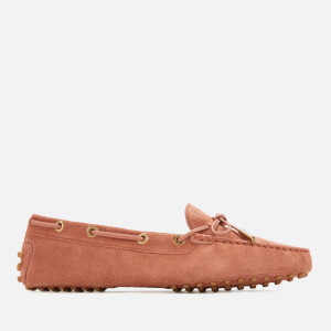 Tod's Women's Heaven Lace Up Driving Shoes - Damasco