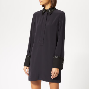 Victoria, Victoria Beckham Women's Fluid Shirt Dress - Midnight