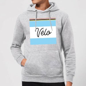 Summit Finish Velo Hoodie - Grey