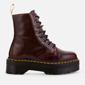 Dr. Martens Women's Jadon II Vegan 8-Eye Boots - Cherry Red