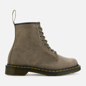 Dr. Martens Men's 1460 Dusky Leather 8-Eye Boots - Olive