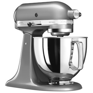 KitchenAid 5KSM175PSBCU Artisan 4.8L Stand Mixer - Contour Silver