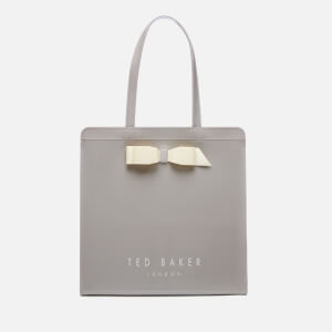 Ted Baker Women's Almacon Bow Detail Large Icon Bag - Grey