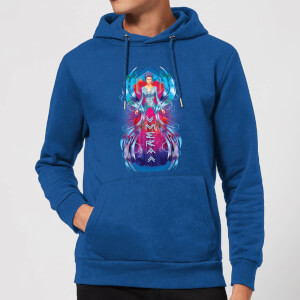 Aquaman Mera Hourglass Hoodie - Royal Blue