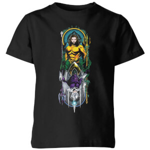 Aquaman and Ocean Master Kids' T-Shirt - Black