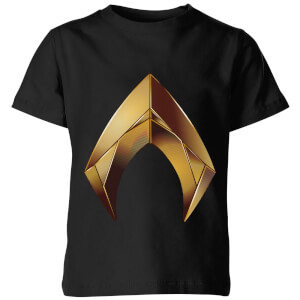 Aquaman Symbol Kids' T-Shirt - Black