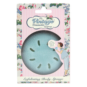 The Vintage Cosmetic Company Exfoliating Body Sponge - Blue