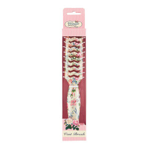 Brosse Ajourée à Motif Fleuri The Vintage Cosmetic Company