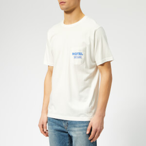 Universal Works Men's Five Star T-Shirt - Ecru