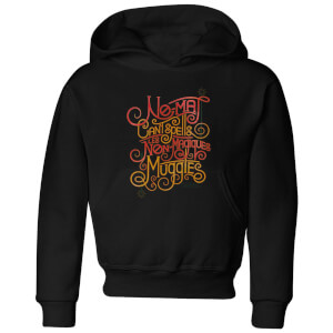 Fantastic Beasts No-Maj Kids' Hoodie - Black