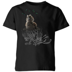 Fantastic Beasts Tribal Augurey Kids' T-Shirt - Black