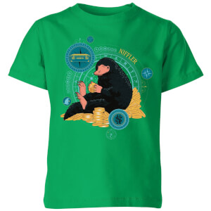 Fantastic Beasts Niffler Kids' T-Shirt - Kelly Green