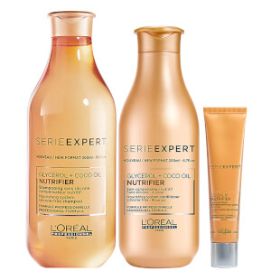 L'Oréal Professionnel Serie Expert Nutrifier Shampoo, Conditioner and Balm Trio