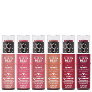 Burt's Bees 100% Natural All Aglow Lip & Cheek Stick 8.5g (Various Shades)