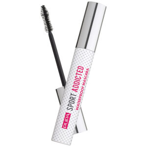 Máscara resistente al agua y al sudor Sport Exclusive Addicted de PUPA 12 ml - Negro intenso