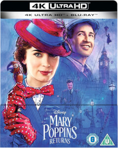 Le Retour de Mary Poppins 4K Ultra HD (+ Blu-ray 2D) - Steelbook Exclusif Limité pour Zavvi (Exclusivité UK)