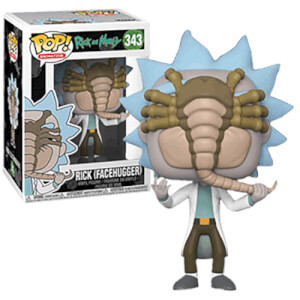 Figurine Pop! Rick & Morty avec Alien EXC
