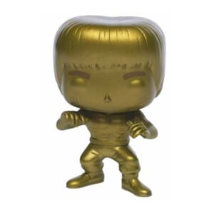 Figurine Pop! Bruce Lee Operation Dragon Chromé Or EXC