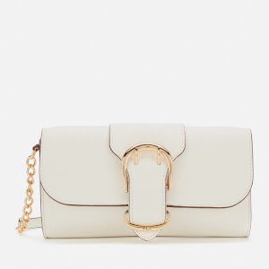 Lauren Ralph Lauren Women's Soft Pebble Leather Clutch Bag - Vanilla