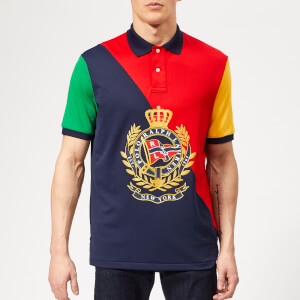 Polo Ralph Lauren Men's Newport Tech Fabric Polo Shirt - Rl 2000 Red Multi