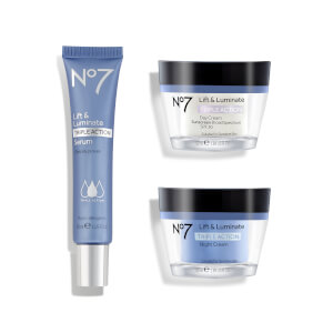 No7 Lift and Luminate Triple Action Skincare System 1.6oz (Worth $88)