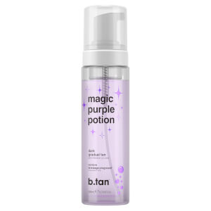 B.Tan Magic Purple Potion Gradual Glow Dark Mousse