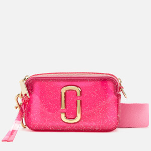 Marc Jacobs Women's The Jelly Glitter Snapshot Bag - Pink Multi