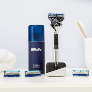 Fusion5 ProGlide 3 Blade Razor with Shaving Gel and Stand