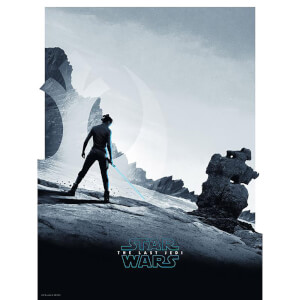 Star Wars The Last Jedi "Rey" 18x24 Screenprint by Matt Ferguson