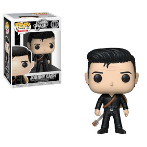 Funko Pop-Johnny Cash in Nero Figura da collezione