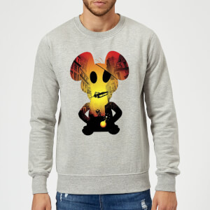 Danger Mouse Skyscraper Car Sweatshirt - Grey