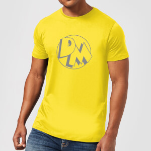 Danger Mouse Initials Men's T-Shirt - Yellow