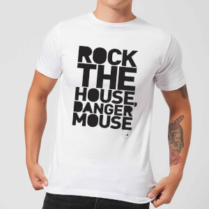 Danger Mouse Rock The House Men's T-Shirt - White