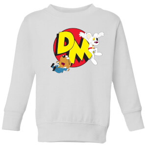 Danger Mouse Run! Kids' Sweatshirt - White