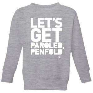 Danger Mouse Let's Get Paroled Penfold Kids' Sweatshirt - Grey