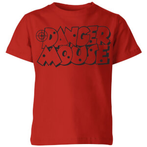 Danger Mouse Target Kids' T-Shirt - Red