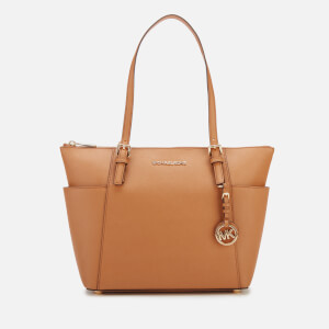MICHAEL MICHAEL KORS Women's Jet Set East West Top Zip Tote Bag - Acorn