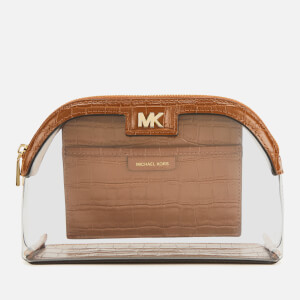 MICHAEL MICHAEL KORS Women's Large Travel Pouch - Chestnut
